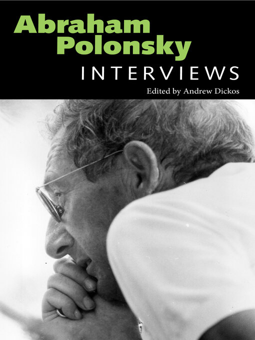 Title details for Abraham Polonsky by Andrew Dickos - Available